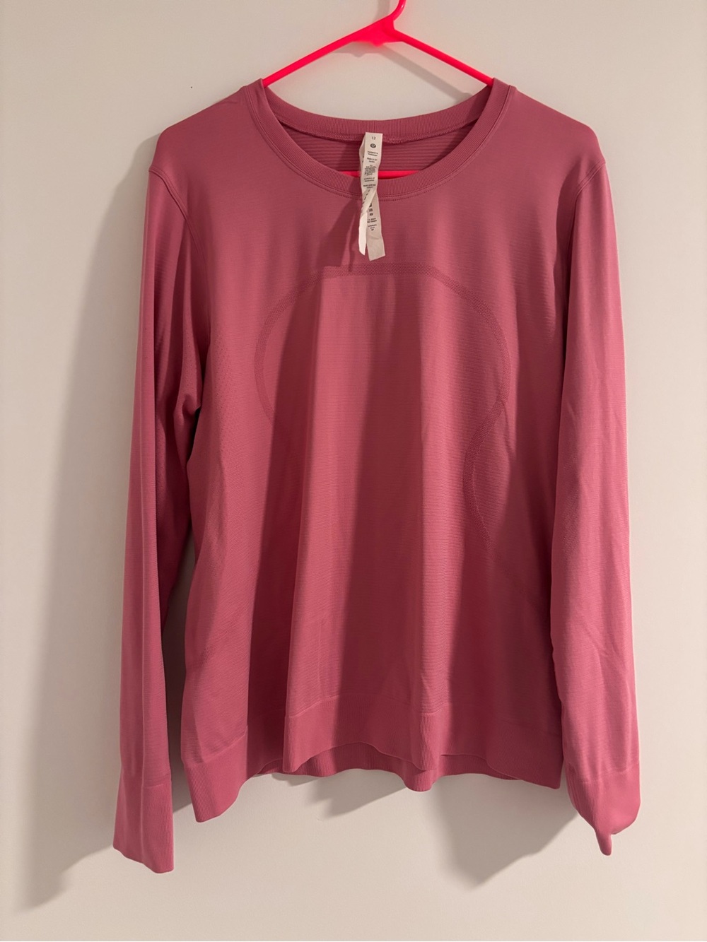 lululemon athletica Rose Long Sleeve Crew Top